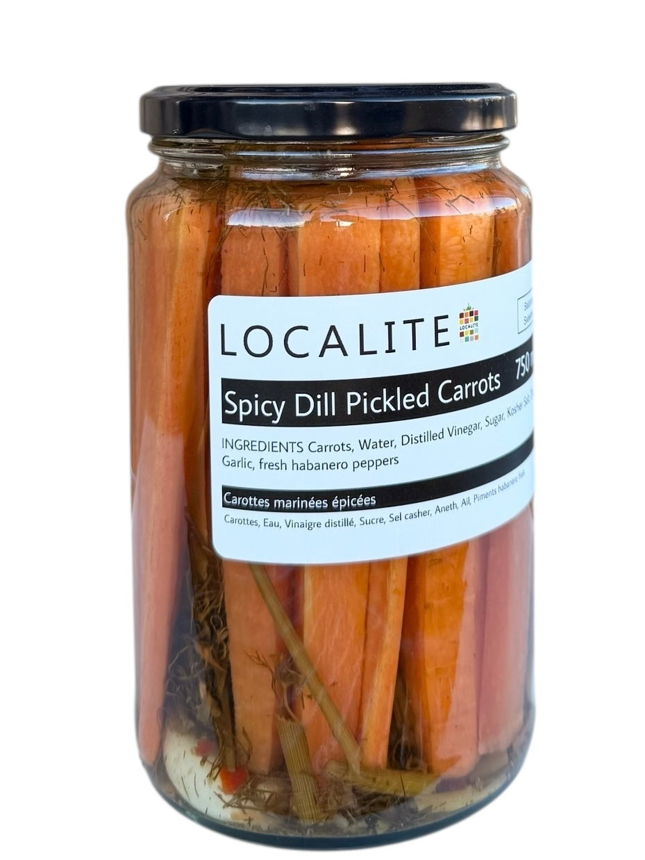 Spicy Dill Pickled Carrots 12 x 750ml