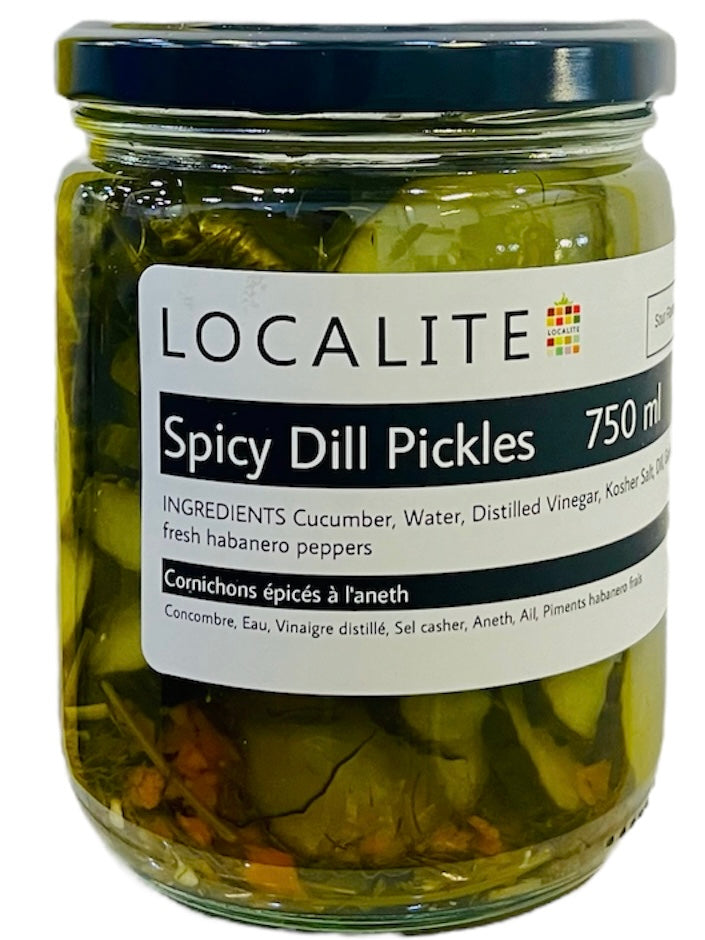 Spicy Sliced Dill Pickles 12 x 500ml