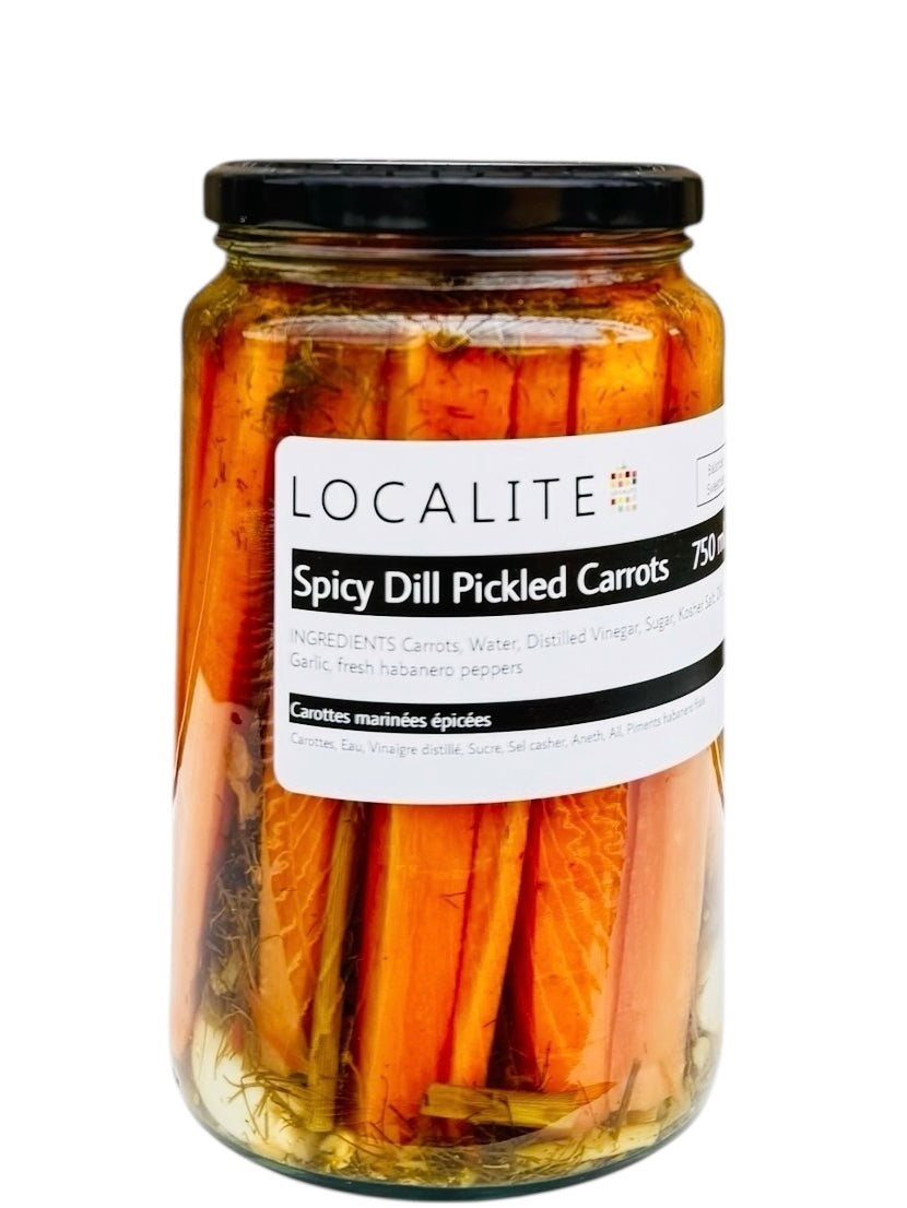 Spicy Dill Pickled Carrots 1 x 750ml