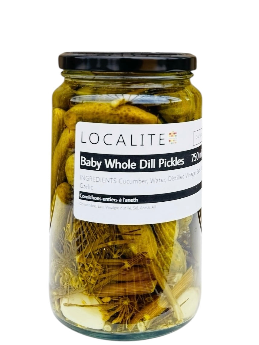 Baby Whole Dill Pickles 1 x 750ml