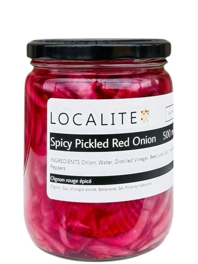 Spicy Pickled Red Onions 1 x 500ml
