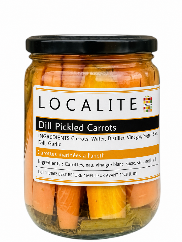 Dill Pickled Carrots 1 x 500ml