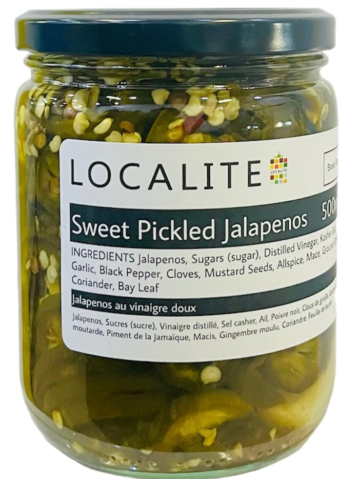 Sweet Pickled Jalapeños 1 x 500ml