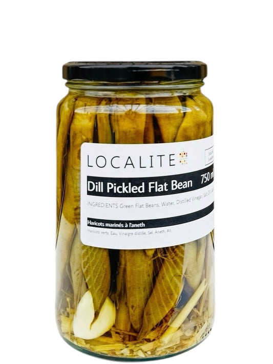 Dill Pickled Flat Beans 1 x 750ml