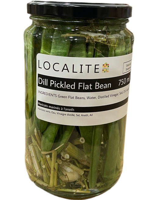 Dill Pickled Flat Beans 12 x 750ml