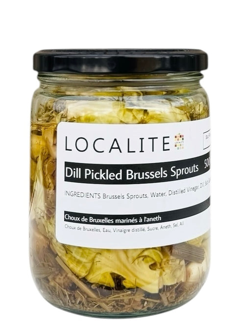 Dill Pickled Brussel Sprouts 12 x 500ml
