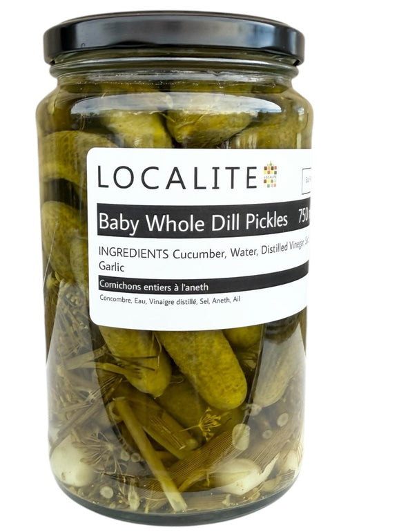 Baby Whole Dill Pickles 1 x 750ml