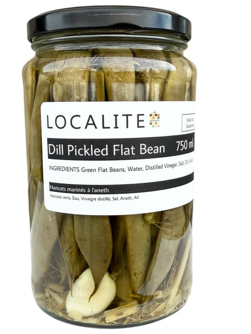 Dill Pickled Flat Beans 12 x 750ml