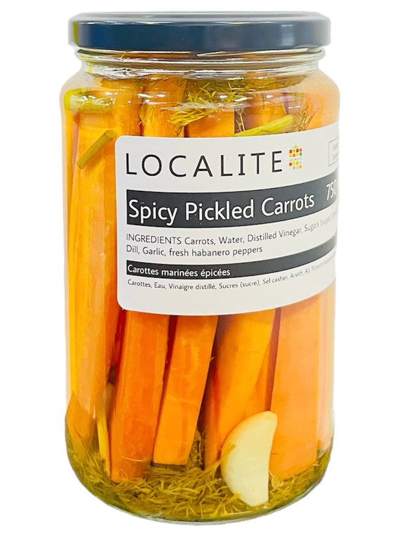 Spicy Pickled Carrots 1 x 750ml