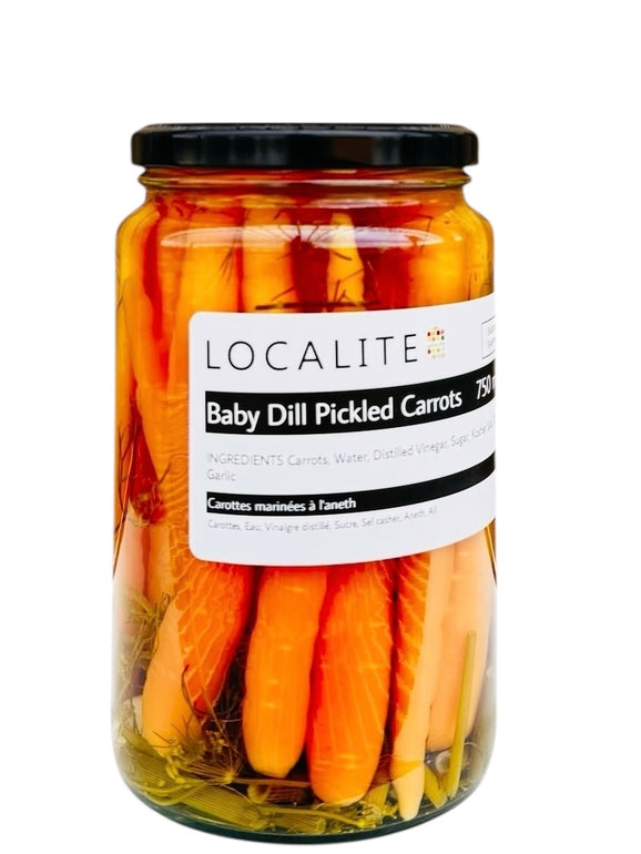 Baby Dill Pickled Carrots 1 x 750ml