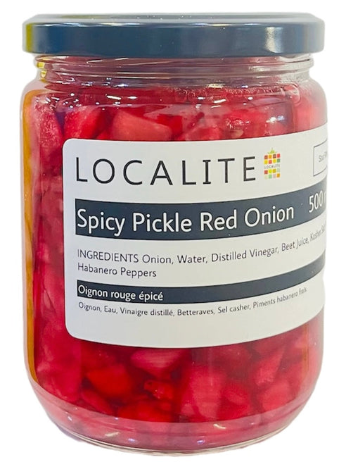 Spicy Pickled Red Onions 12 x 500ml