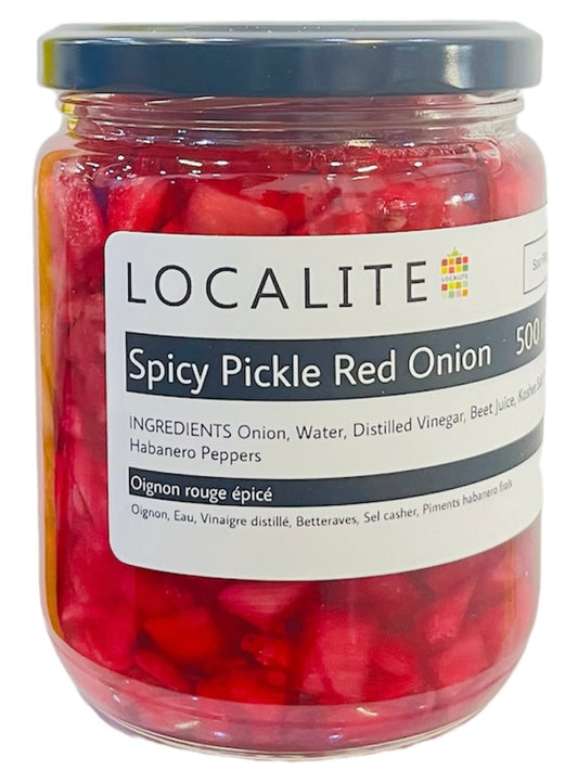 Spicy Pickled Red Onions 1 x 500ml