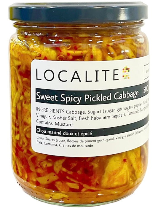 Sweet Spicy Pickled Cabbage 12 x 500ml