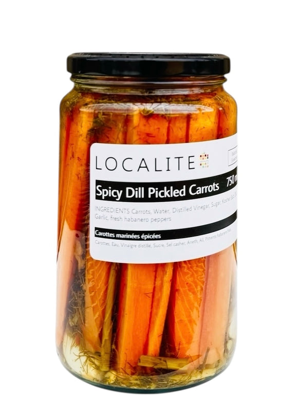 Spicy Dill Pickled Carrots 1 x 750ml