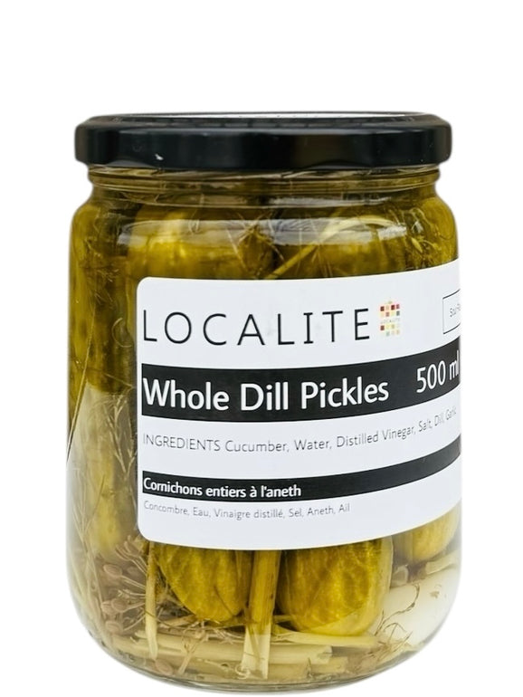 Whole Dill Pickles 1 x 500ml