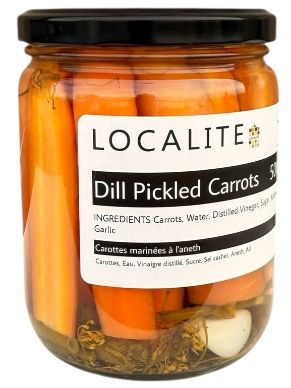 Dill Pickled Carrots 1 x 500ml
