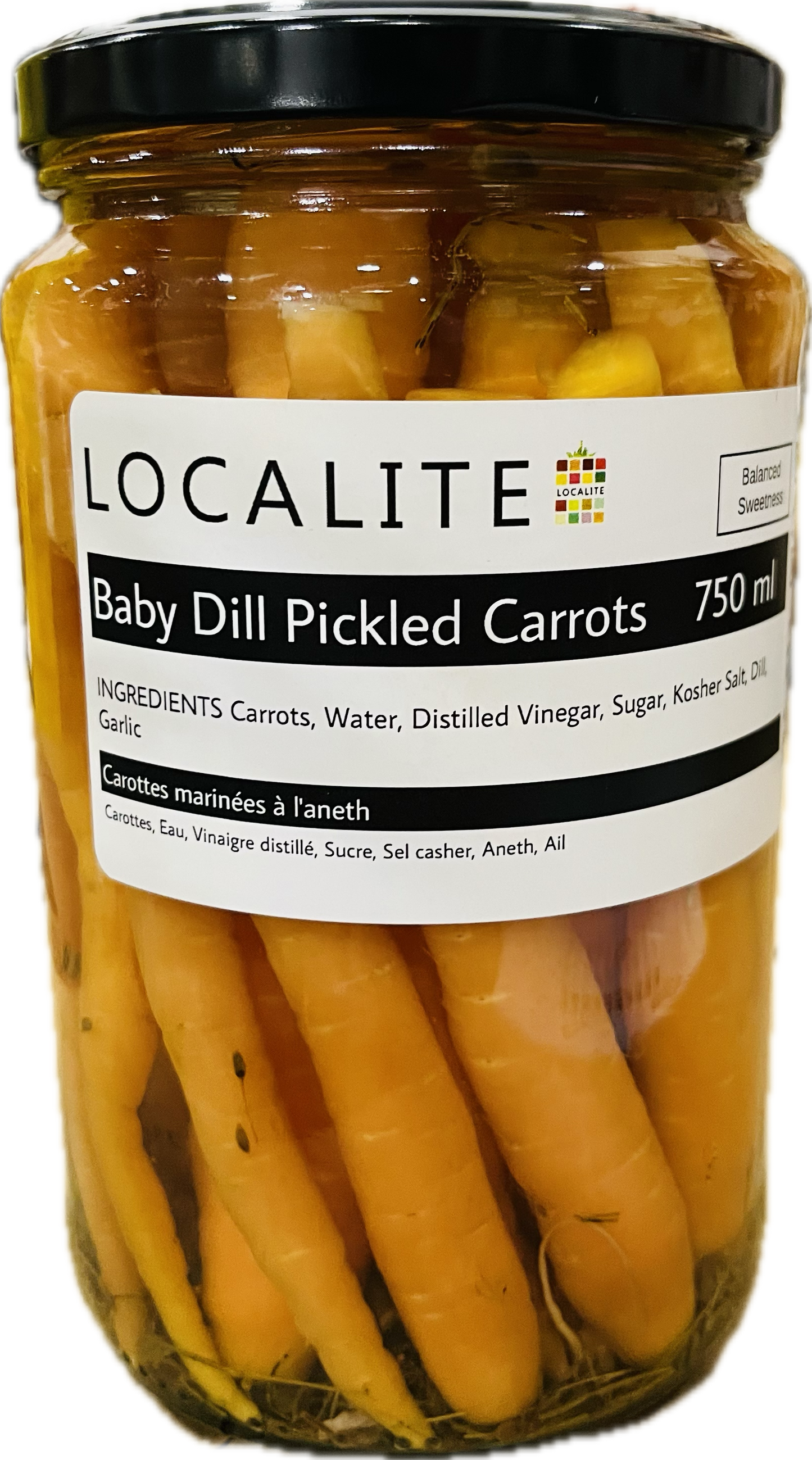 Baby Dill Pickled Carrots 12 x 750ml