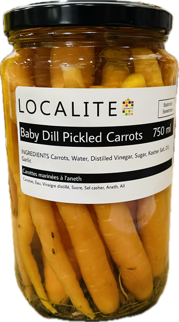 Baby Dill Pickled Carrots 12 x 750ml