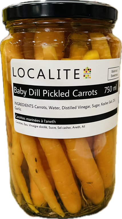 Baby Dill Pickled Carrots 1 x 750ml