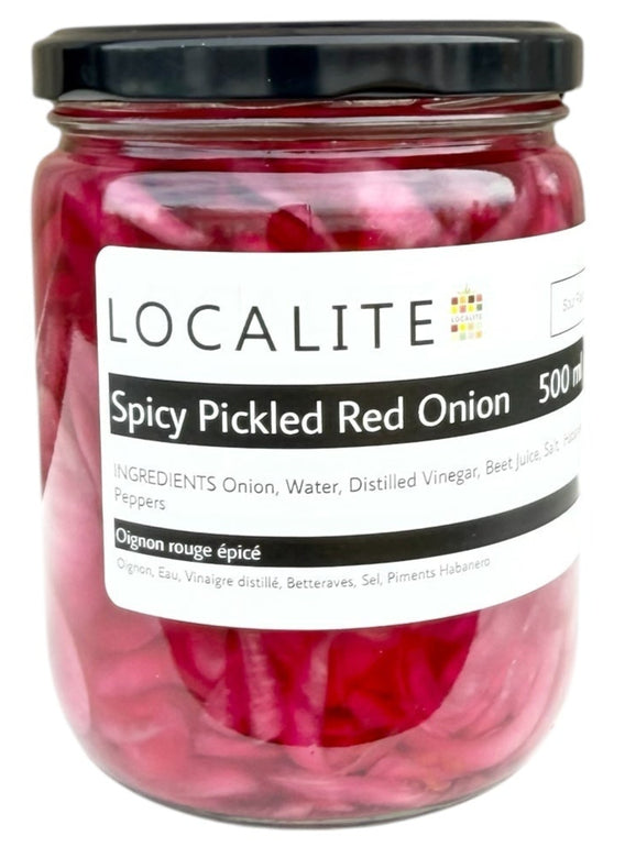 Spicy Pickled Red Onions 1 x 500ml
