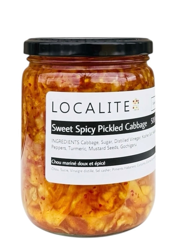 Sweet Spicy Pickled Cabbage 1 x 500ml