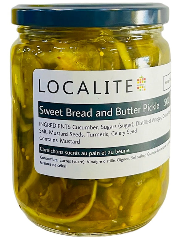 Sweet Bread & Butter Pickles 1 x 500ml