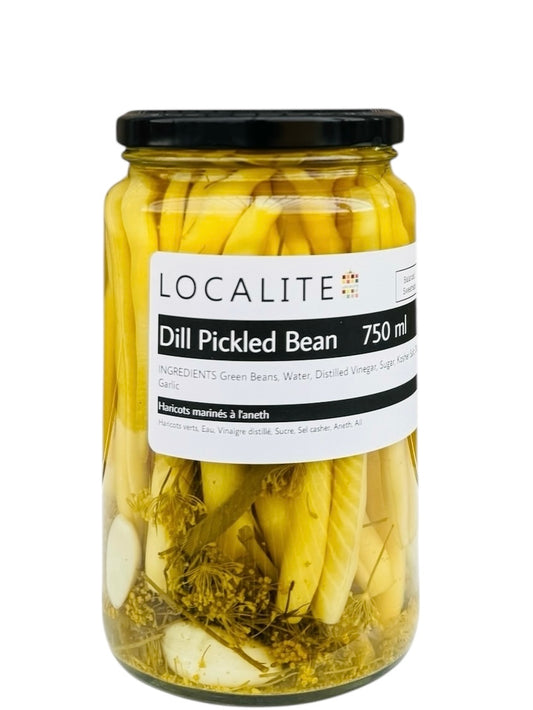 Dill Pickled Beans 12 x 750ml 2 week lead time