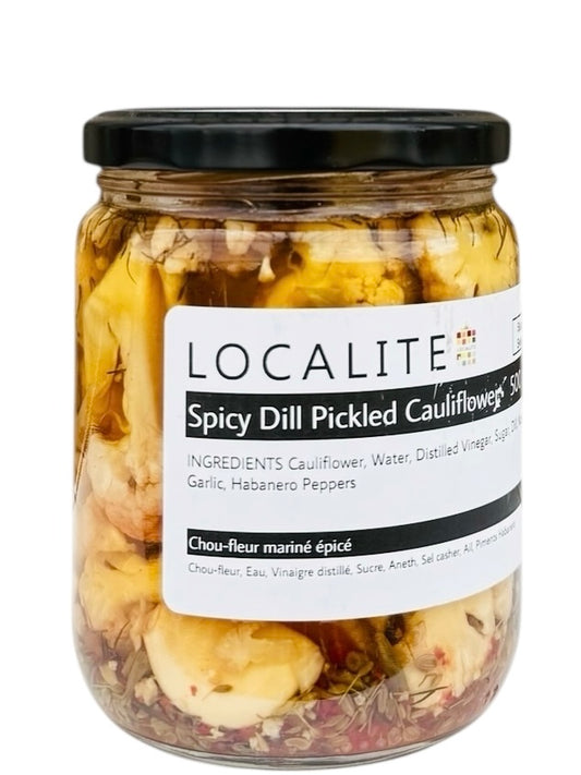 Spicy Dill Pickled Cauliflower 1 x 500ml