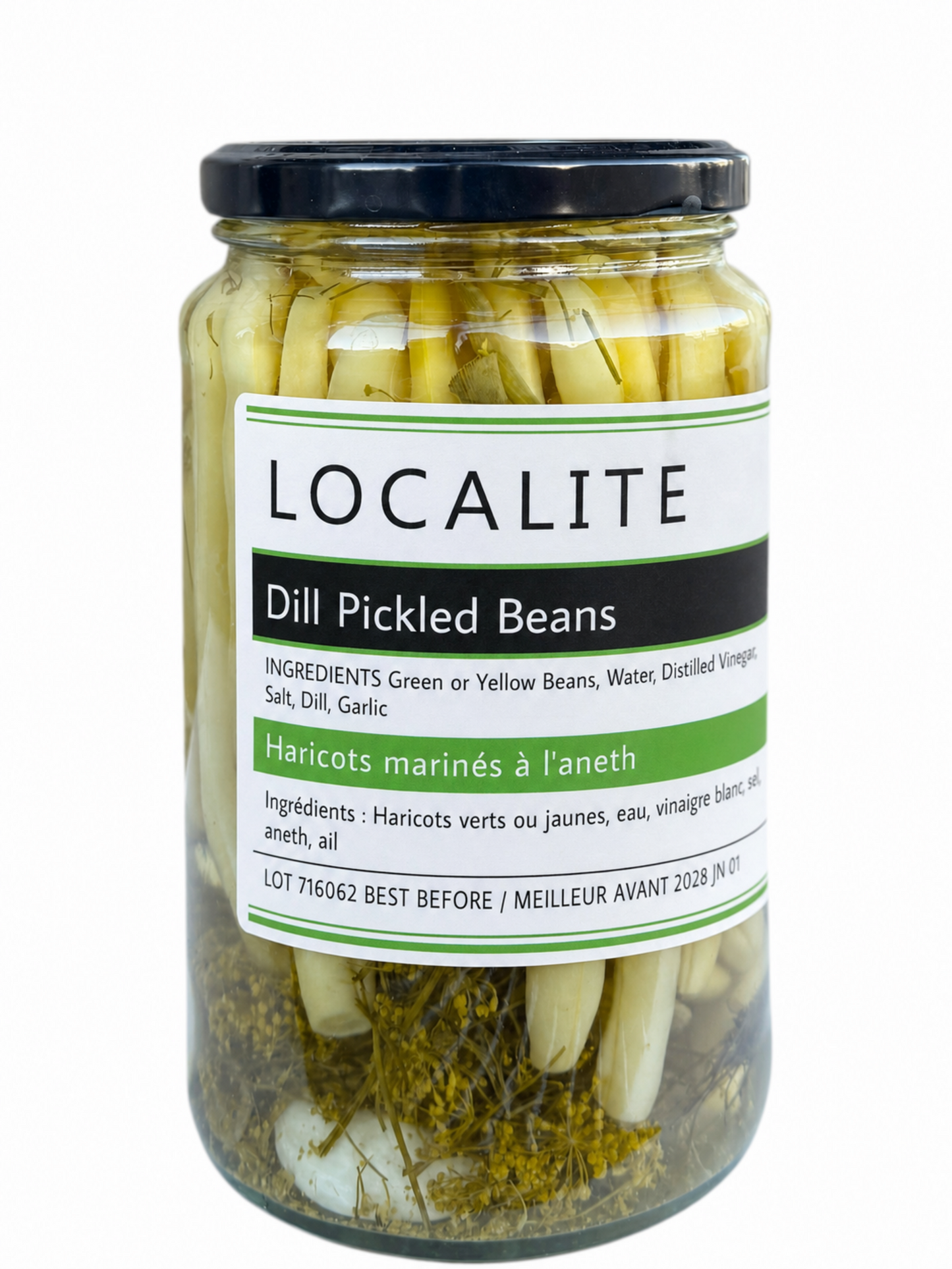 Dill Pickled Beans 12 x 500 ml