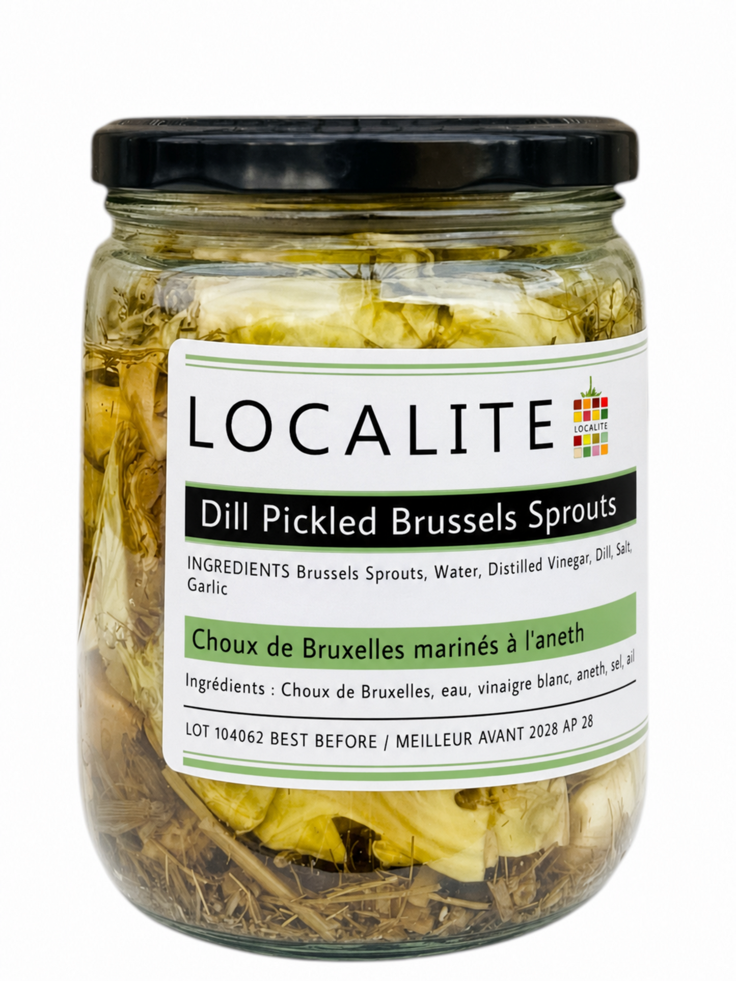 Dill Pickled Brussel Sprouts 12 x 500ml