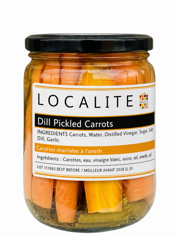 Dill Pickled Carrots 1 x 500ml
