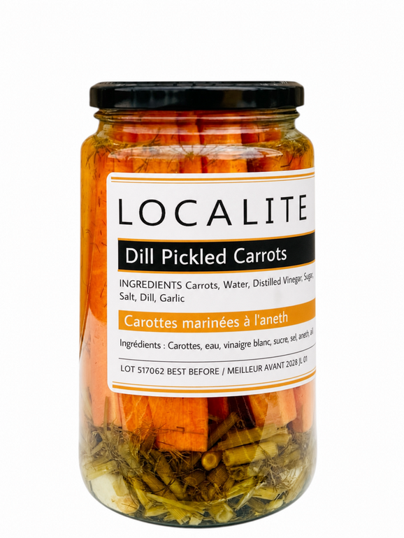 Dill Pickled Carrots 1 x 750ml