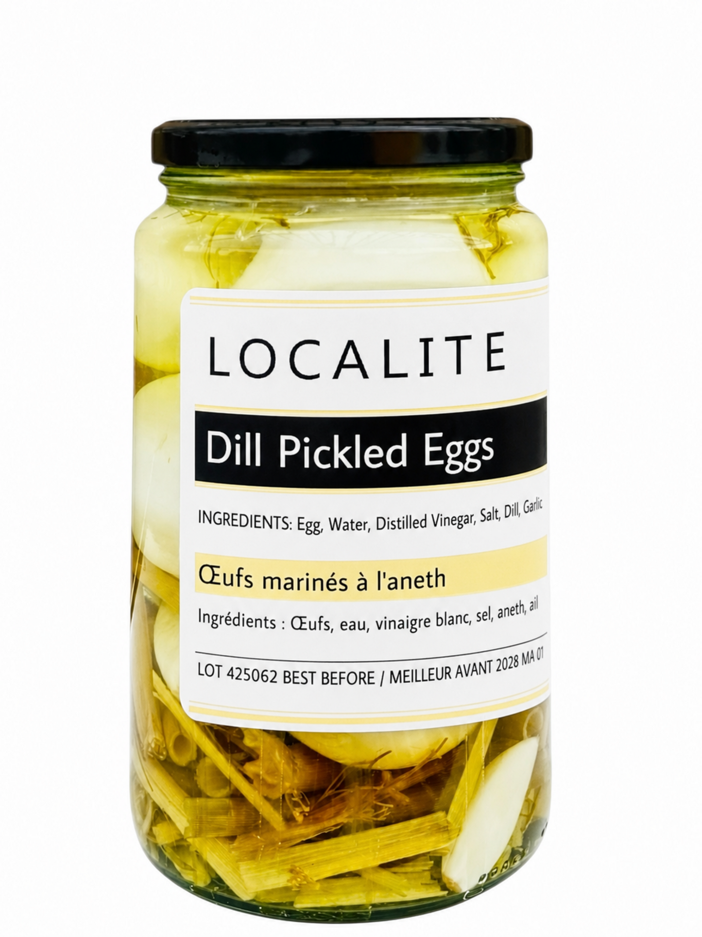Dill Pickled Eggs 12 x 750ml