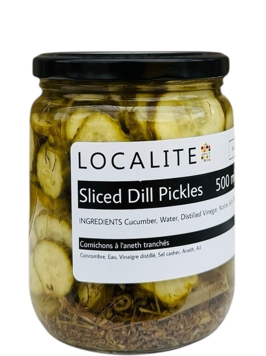 Sliced Dill Pickles 1 x 500ml