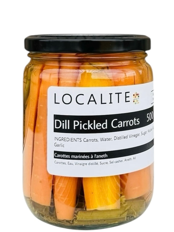 Dill Pickled Carrots 1 x 500ml