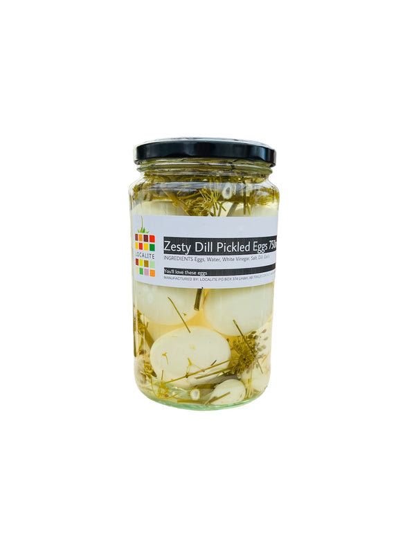 Zesty Dill Pickled Eggs