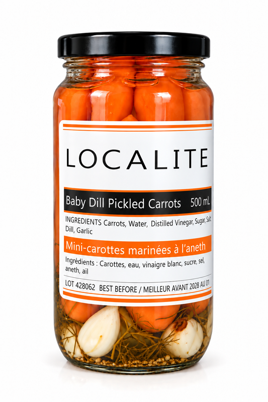 Baby Dill Pickled Carrots 12 x 500ml
