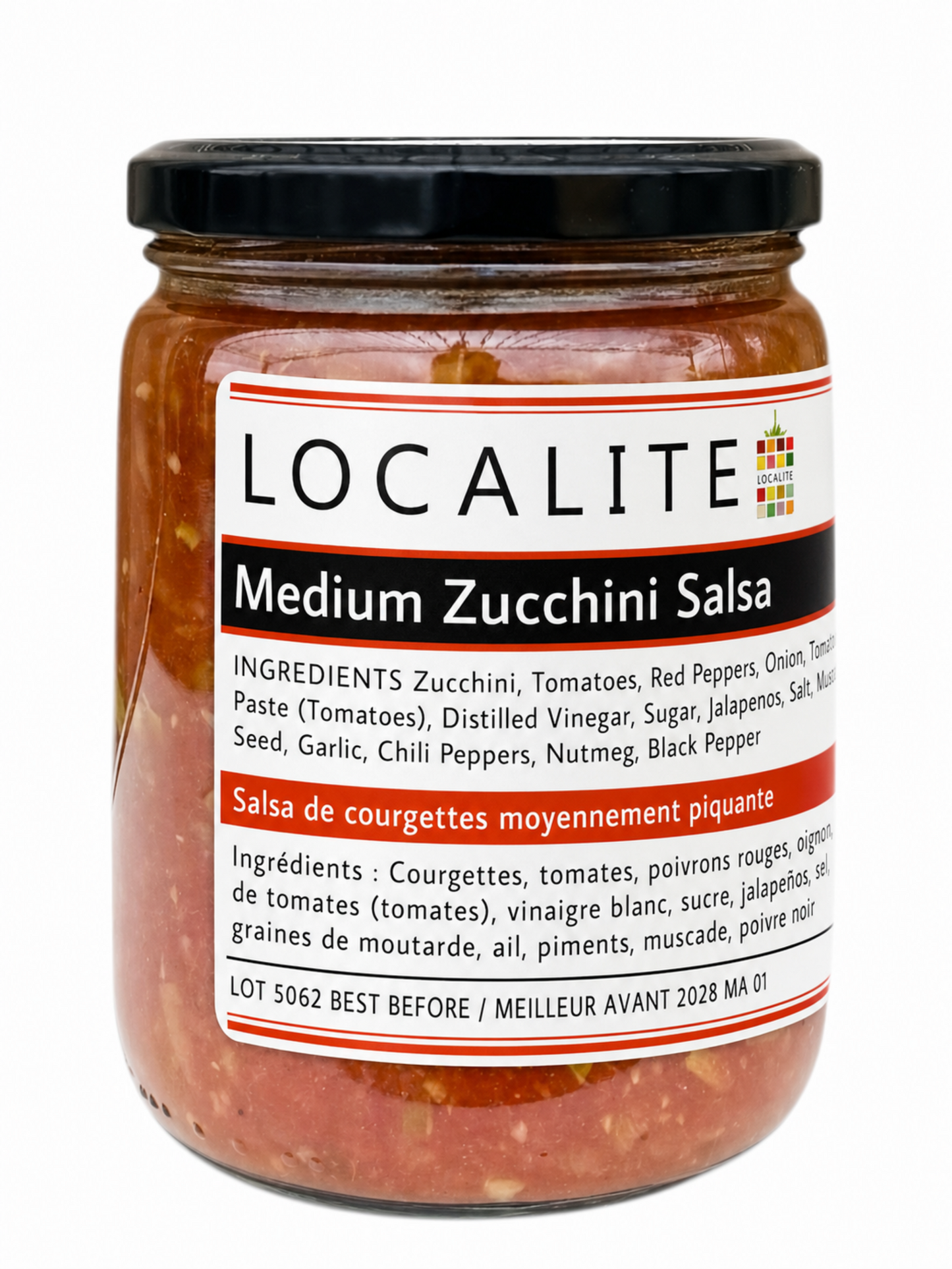Medium Zucchini Salsa 1 x 500ml