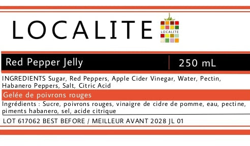Red Pepper Jelly 1 x 250ml