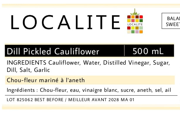 Dill Pickled Cauliflower 1 x 500ml