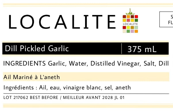 Dill Pickled Garlic 1 x 375ml
