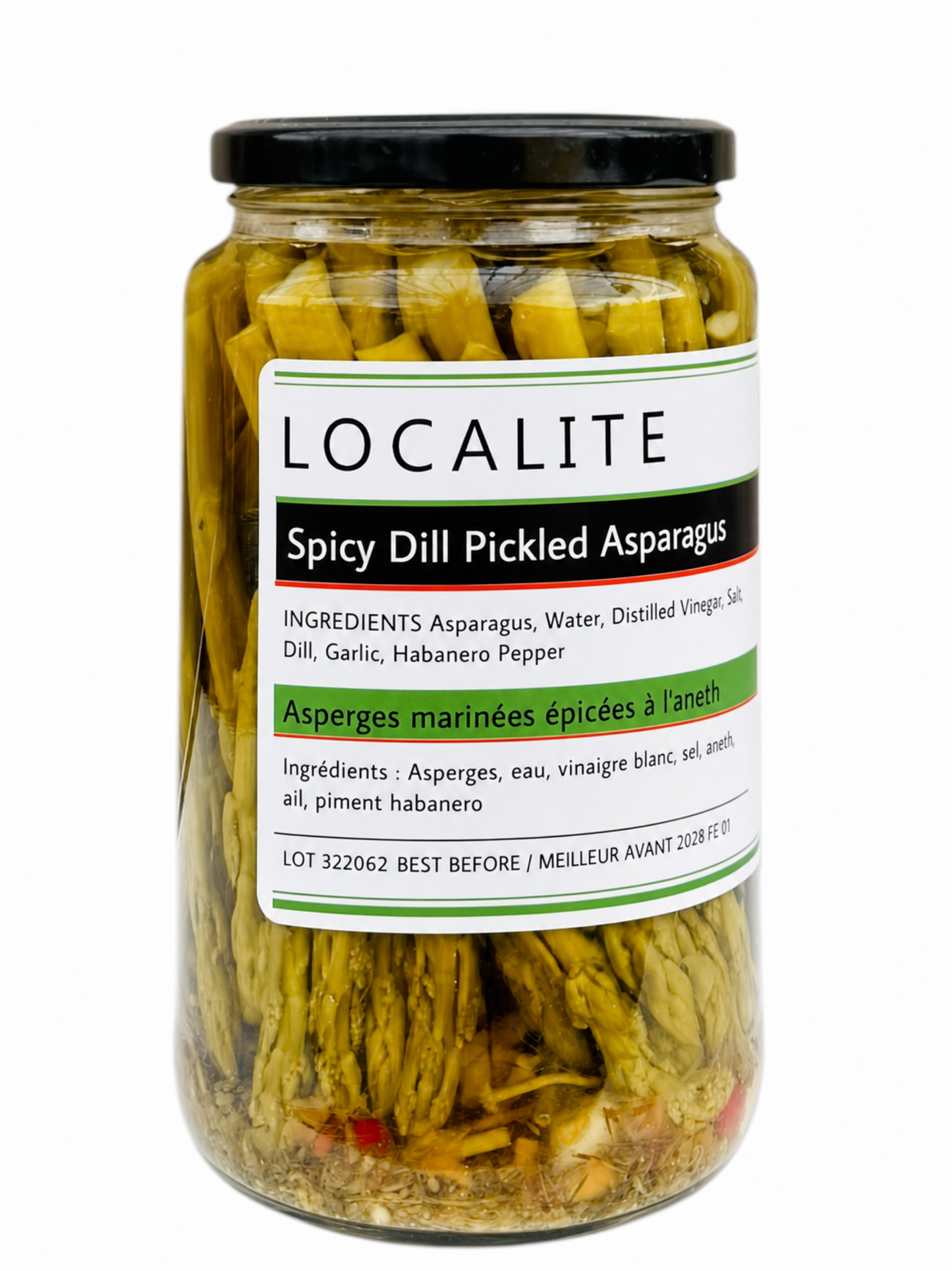 Spicy Dill Pickled Asparagus 1 x 500ml