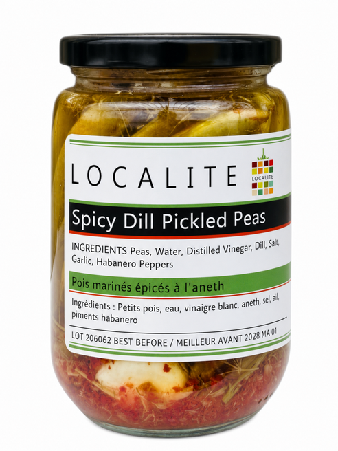 Spicy Dill Pickled Peas 12 x 375ml