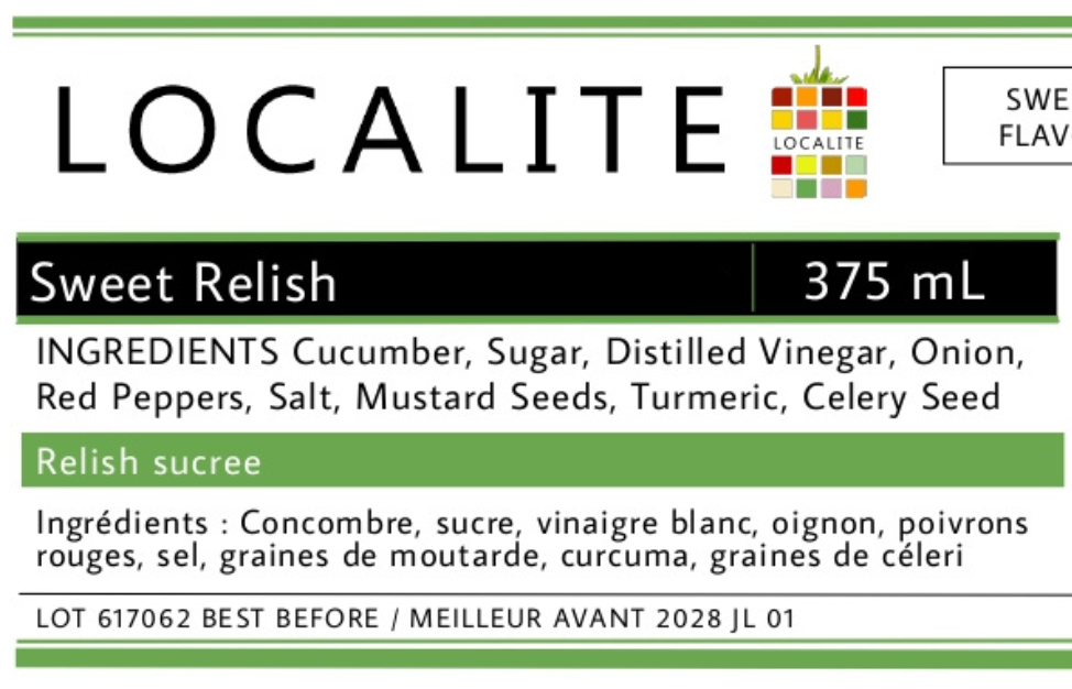 Sweet Relish 12 x 375ml
