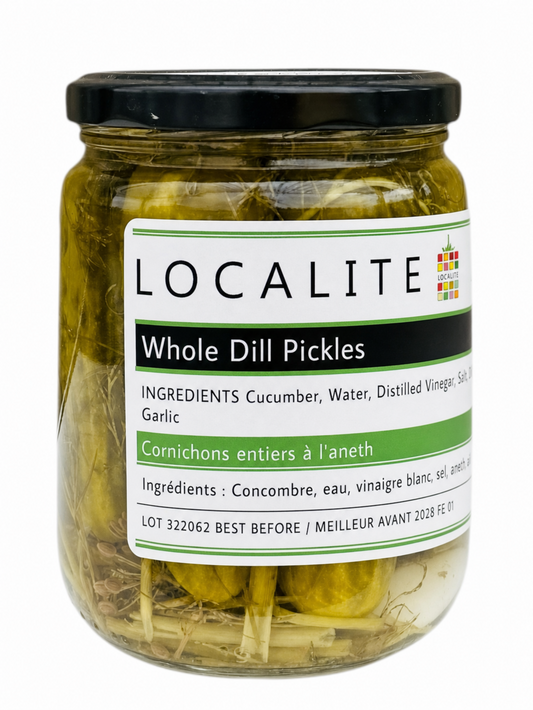 Whole Dill Pickles 1 x 500ml
