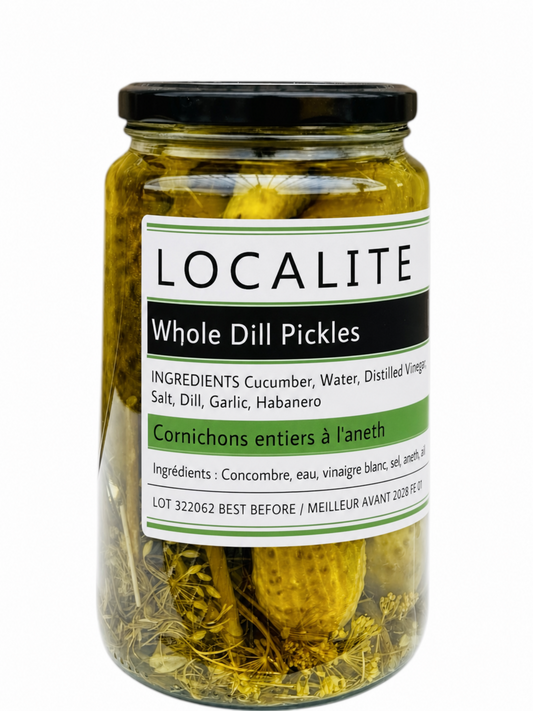 Whole Dill Pickles 1 x 750ml