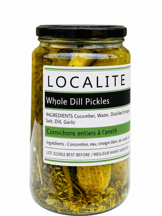 Whole Dill Pickles 1 x 750ml