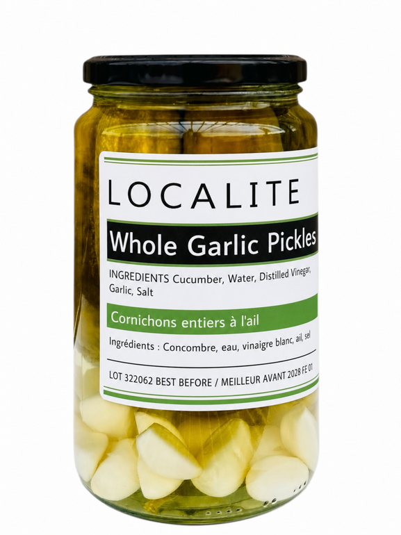 Whole Garlic Pickles 1 x 750ml