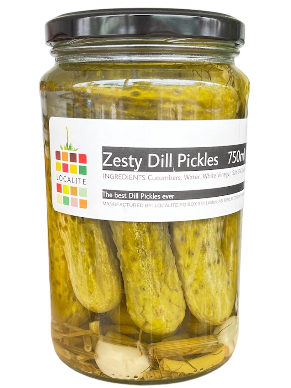 Dill Pickles Zesty