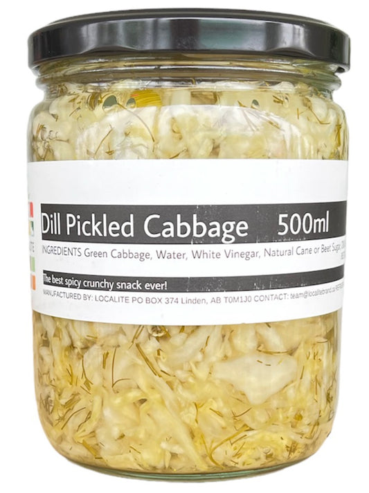 Dill Pickled Cabbage